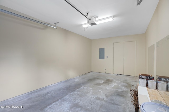 1304 E Bayou Pkwy Unit 4A, Lafayette, LA 70508 - garage featuring electric panel and a garage door opener