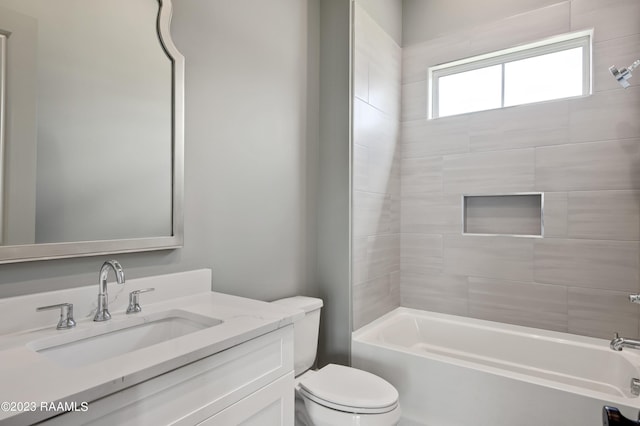 104 Wishing Well Dr, Broussard, LA 70518 - full bath with toilet, shower / bath combination, and vanity