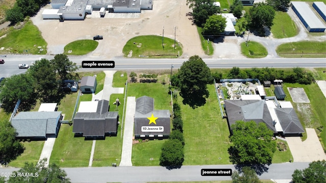 113 Jeanne St, Eunice, LA 70535 - aerial perspective of suburban area