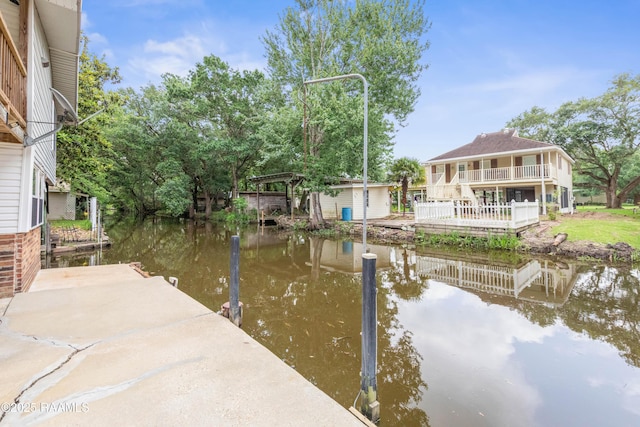 4802 Lafitte St, New Iberia, LA 70560 - dock featuring a water view