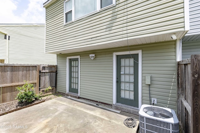 16 Heather Row, Lafayette, LA 70507 - entrance to property with a patio area and central AC unit