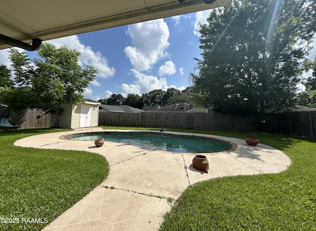 106 Dove Cir, Lafayette, LA 70508 - view of pool with a patio