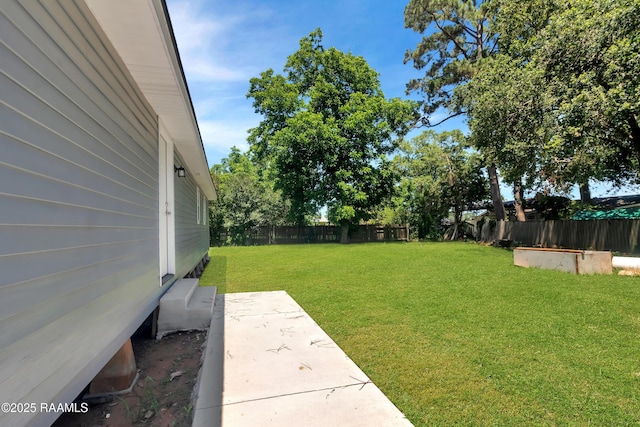 630 Ledoux St, Jennings, LA 70546 - view of yard