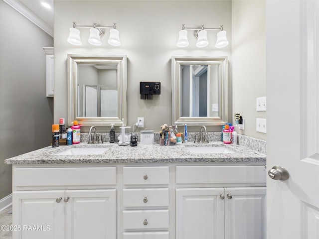120 Old Heritage Ln, Carencro, LA 70520 - bathroom with double vanity