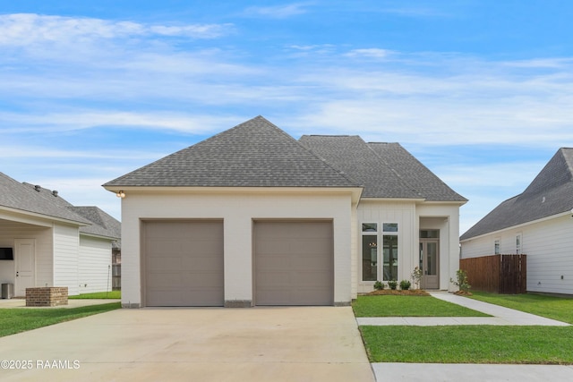 203 Redfern St, Lafayette, LA 70508 - view of front facade with driveway, a garage, and roof with shingles