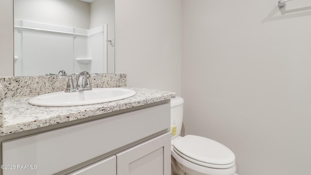 316 White Pine Dr, Lafayette, LA 70501 - bathroom featuring vanity and toilet
