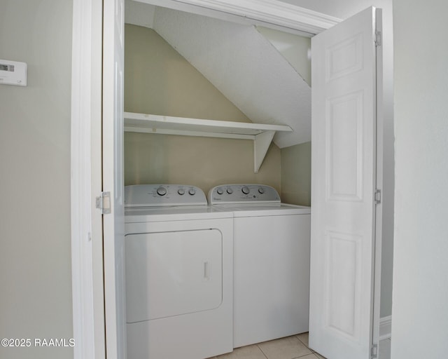 210 Long Plantation Blvd Unit U, Lafayette, LA 70508 - washroom featuring washer and dryer and light tile patterned floors
