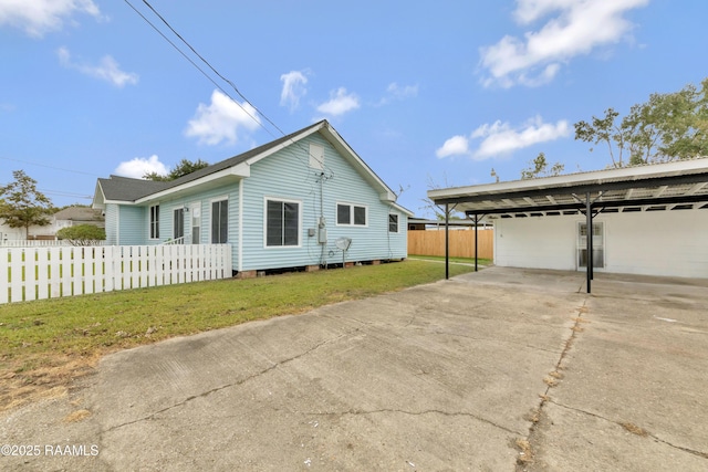 1323 Tarleton, Jeanerette, LA 70544 - view of property exterior with concrete driveway