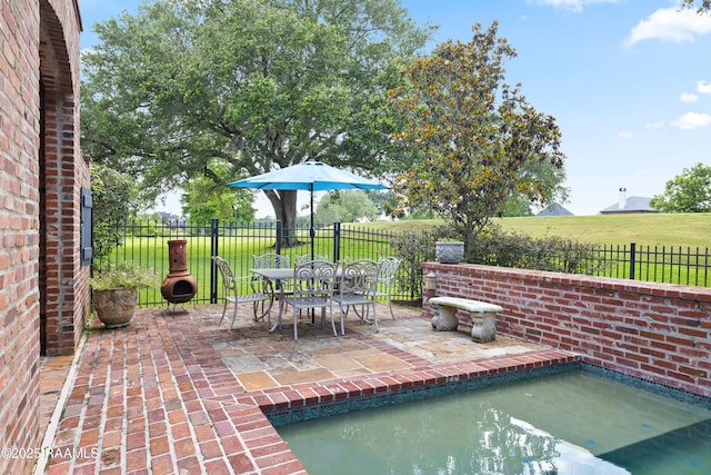 103 Masterspoint Dr, Broussard, LA 70518 - view of pool featuring outdoor dining area and a patio