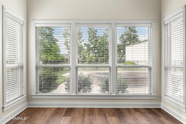 40400 Abby James Rd, Prairieville, LA 70769 - detailed view of wood finished floors and baseboards