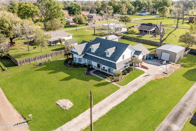 1012 Elsie Cir, Breaux Bridge, LA 70517 - aerial perspective of suburban area