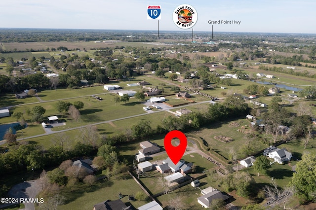 1012 Elsie Cir, Breaux Bridge, LA 70517 - aerial view of property's location