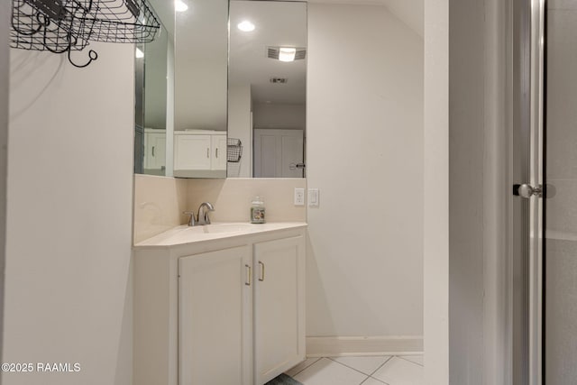 102 Capilano Ln, Broussard, LA 70518 - bathroom with tile patterned floors and vanity