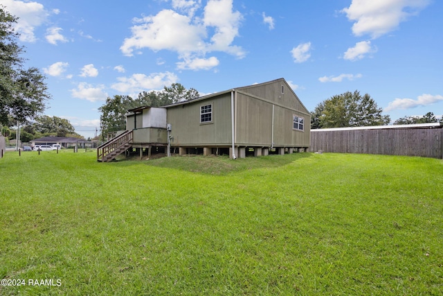 311 Grossie Dr, Lafayette, LA 70501 - back of house featuring stairs