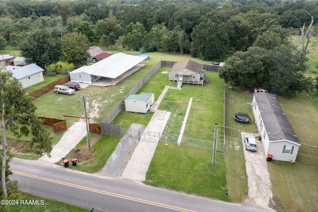 311 Grossie Dr, Lafayette, LA 70501 - aerial view of a heavily wooded area