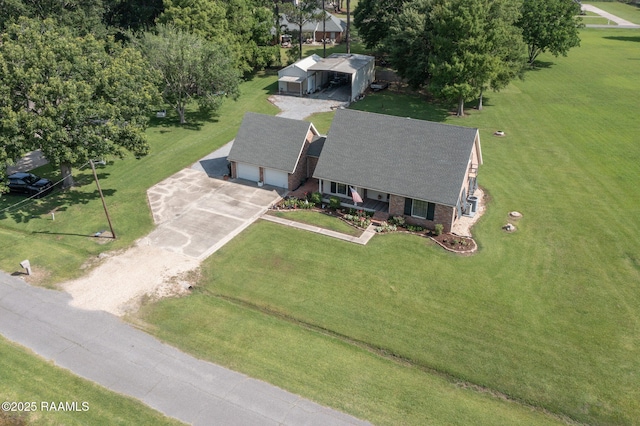 1714 Christopher Fox Ln, New Iberia, LA 70563 - aerial view of property and surrounding area