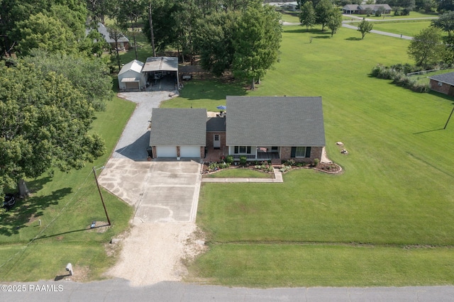 1714 Christopher Fox Ln, New Iberia, LA 70563 - view from above of property