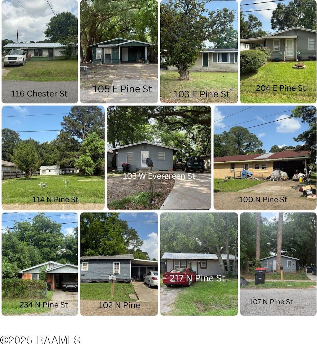 105 E E Pine St, Lafayette, LA 70501 - view of a document with multiple images