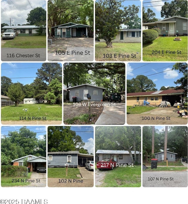 105 E E Pine St, Lafayette, LA 70501 - view of a document with multiple images