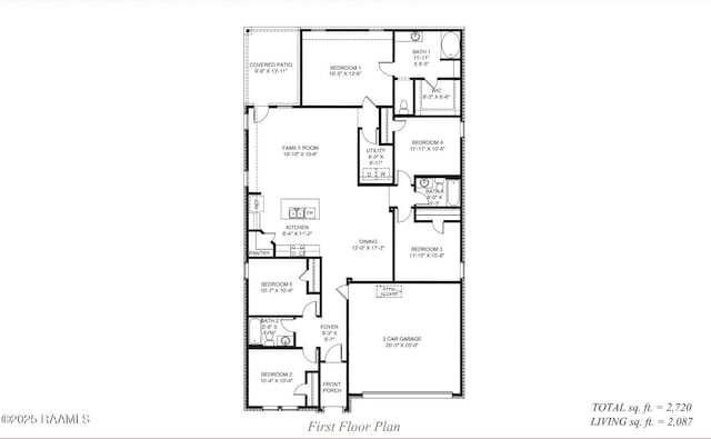 113 Broussard Hill Dr, Broussard, LA 70518 - property floor plan
