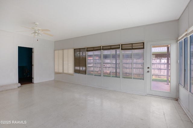 2116 George Dr, Opelousas, LA 70570 - unfurnished room featuring a ceiling fan