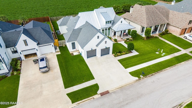 207 Bronze Palm Way, Youngsville, LA 70592 - aerial perspective of suburban area