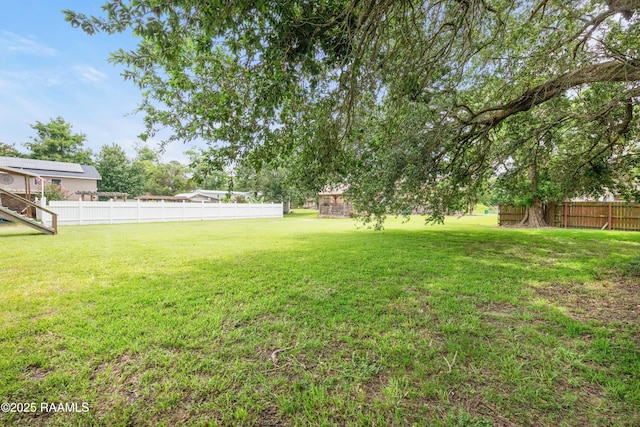 206 N Fernand St, Delcambre, LA 70528 - view of yard