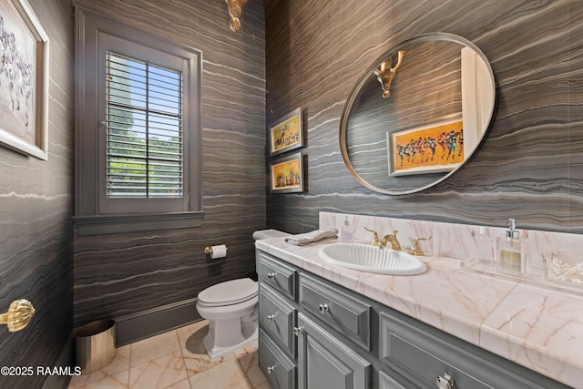 12425 N Marcus Rd, Abbeville, LA 70510 - bathroom featuring vanity and toilet