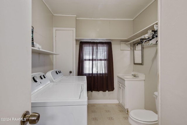 1037 Joe Kidder Rd, Arnaudville, LA 70512 - laundry room featuring separate washer and dryer