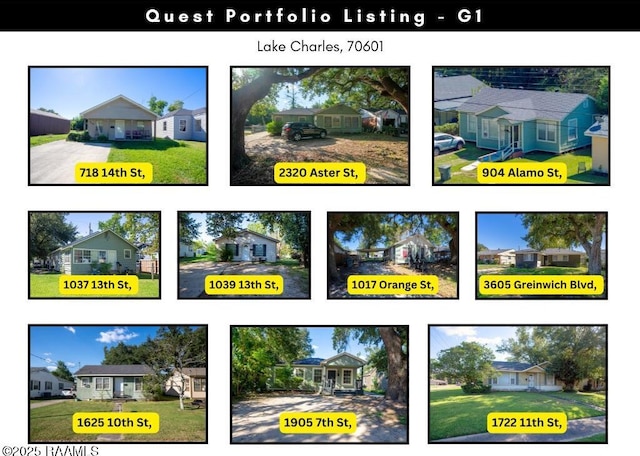 718 14th St, Lake Charles, LA 70601 - view of a document with multiple images
