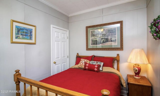 151 Hickory St, Port Barre, LA 70577 - bedroom featuring crown molding