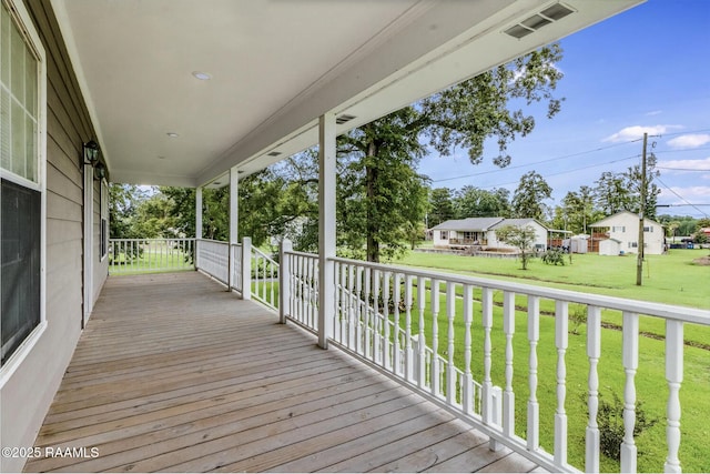 151 Hickory St, Port Barre, LA 70577 - porch featuring a yard