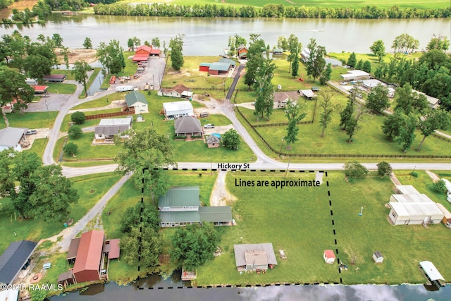 151 Hickory St, Port Barre, LA 70577 - aerial view of a nearby body of water