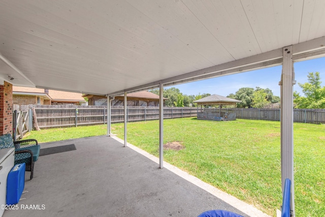 315 Creswell Ave, Scott, LA 70583 - view of patio featuring a gazebo