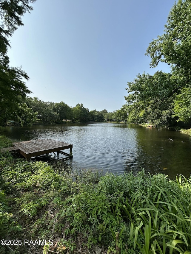 421 Lippi Blvd, Lafayette, LA 70508 - dock area featuring a water view