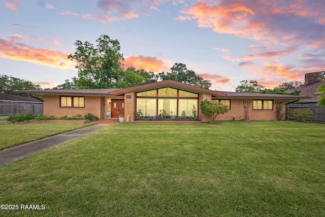 630 W Peach Ave, Eunice, LA 70535 - view of mid-century modern home