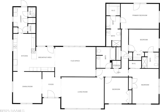 630 W Peach Ave, Eunice, LA 70535 - floor plan / room layout