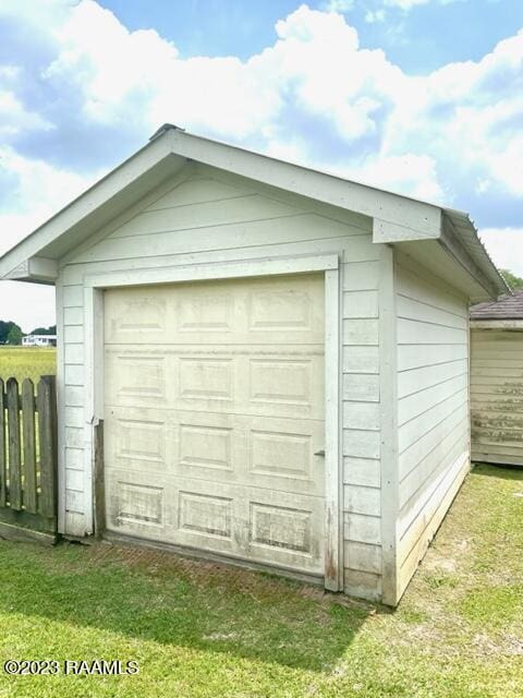 1944 Mills St, Scott, LA 70583 - view of detached garage