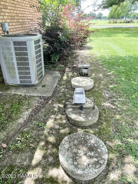 1944 Mills St, Scott, LA 70583 - exterior view of central AC unit