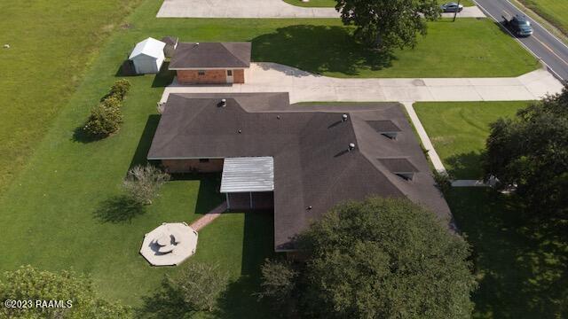 1944 Mills St, Scott, LA 70583 - aerial view of property and surrounding area