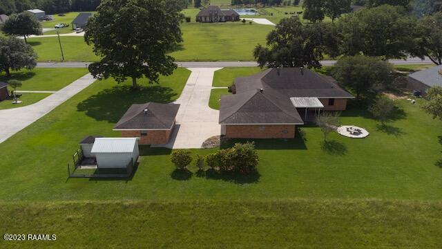 1944 Mills St, Scott, LA 70583 - aerial view of property and surrounding area