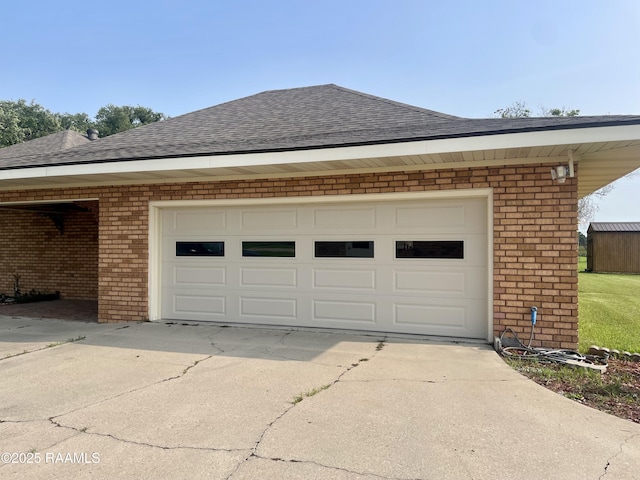 1944 Mills St, Scott, LA 70583 - garage featuring concrete driveway