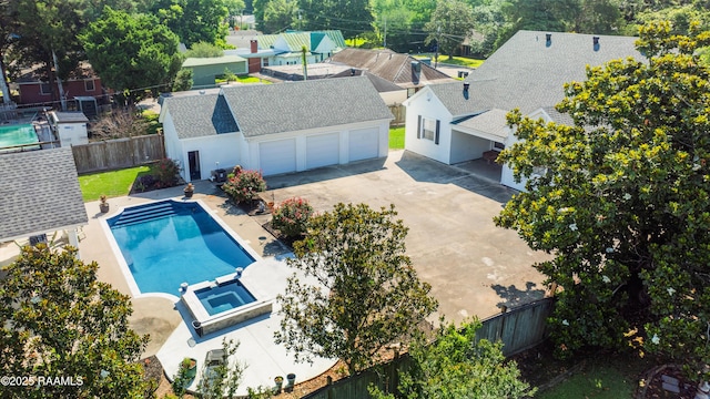 303 Duperier Ave, New Iberia, LA 70563 - view of subject property with a pool area
