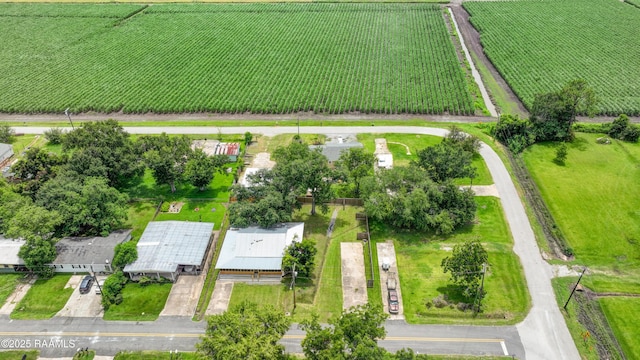 531 Silver St, New Iberia, LA 70560 - aerial view of sparsely populated area featuring extensive farmland