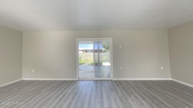 13734 Wilda Dr, Kaplan, LA 70548 - empty room featuring wood finished floors and baseboards
