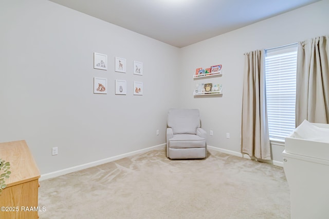 118 Barnet Ct, Lafayette, LA 70507 - living area featuring carpet flooring, baseboards, and healthy amount of natural light