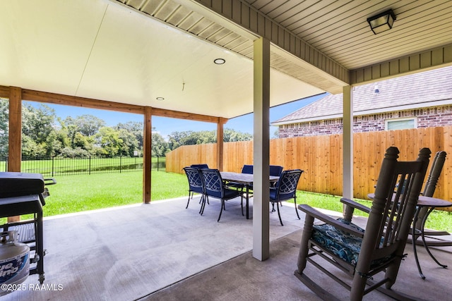 311 Victoria Lights Ln, Broussard, LA 70518 - view of patio / terrace with outdoor dining area