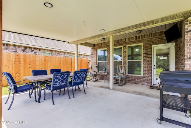 311 Victoria Lights Ln, Broussard, LA 70518 - view of patio / terrace featuring outdoor dining space