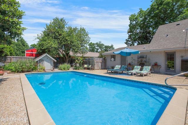 113 Templeton Dr, Lafayette, LA 70508 - view of pool featuring a fenced backyard and a patio area
