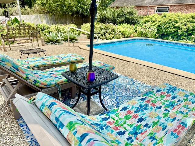 113 Templeton Dr, Lafayette, LA 70508 - view of swimming pool with a patio